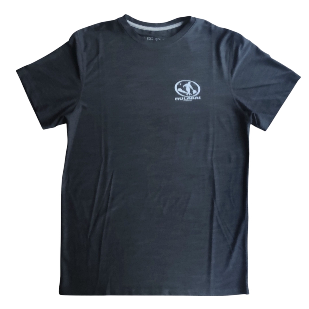 HULAKAI Hawaii Surf Board Shirt S Gray Active UPF 50 Sun Protection Men's